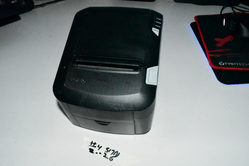 POSX EVO Green Thermal POS Receipt Printer no ac plug tested #4 517a3