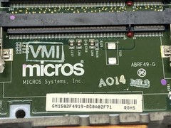 MICROS WORKSTATION 5A POS SYSTEM INTERNALS, MOTHEROBARD, CARD READER, &MORE LOT