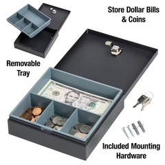 0.04 Cu. Ft. Money Safe Cash Box
