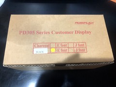 New PD-305-B PD300 PD305B Posiflex Jiva Customer Display 2×20 characters LCD