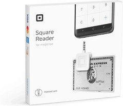 Square Mobile Payment Reader for Magstripe Cards POS Reader – 3.5mm Headset Jack