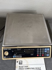 National Controls Commercial Electronic Scale Model 3400 For Parts/ Repair