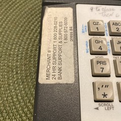 Verifone TRANZ 380 Credit Card Terminal – Vintage POS Device – For Parts @73
