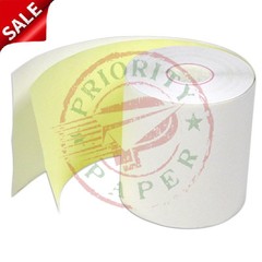 (16) 3″ x 95′ 2-PLY W/C CARBONLESS POS RECEIPT PAPER ROLLS ~FAST FREE SHIPPING~