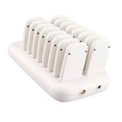Wireless Calling System 16 Pagers 546yd Transmission 2 Working Modes Touch TUIW