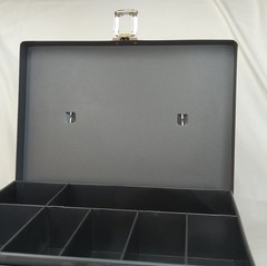Metal Cash Box With Lock And Keys
