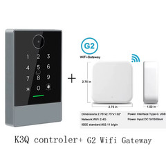 TTLOCK App Unlock IP67 Waterproof RFID Barcode Reader 2D QR Code Access Control