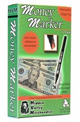 (60 Pens) Money Marker — Counterfeit Fake Bill Detector Counterfit Dollar Pen