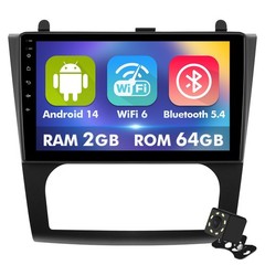 9 Inch IPS Touchscreen Android 14 Car Stereo for Nissan Altima 2008-2012 (Aut…