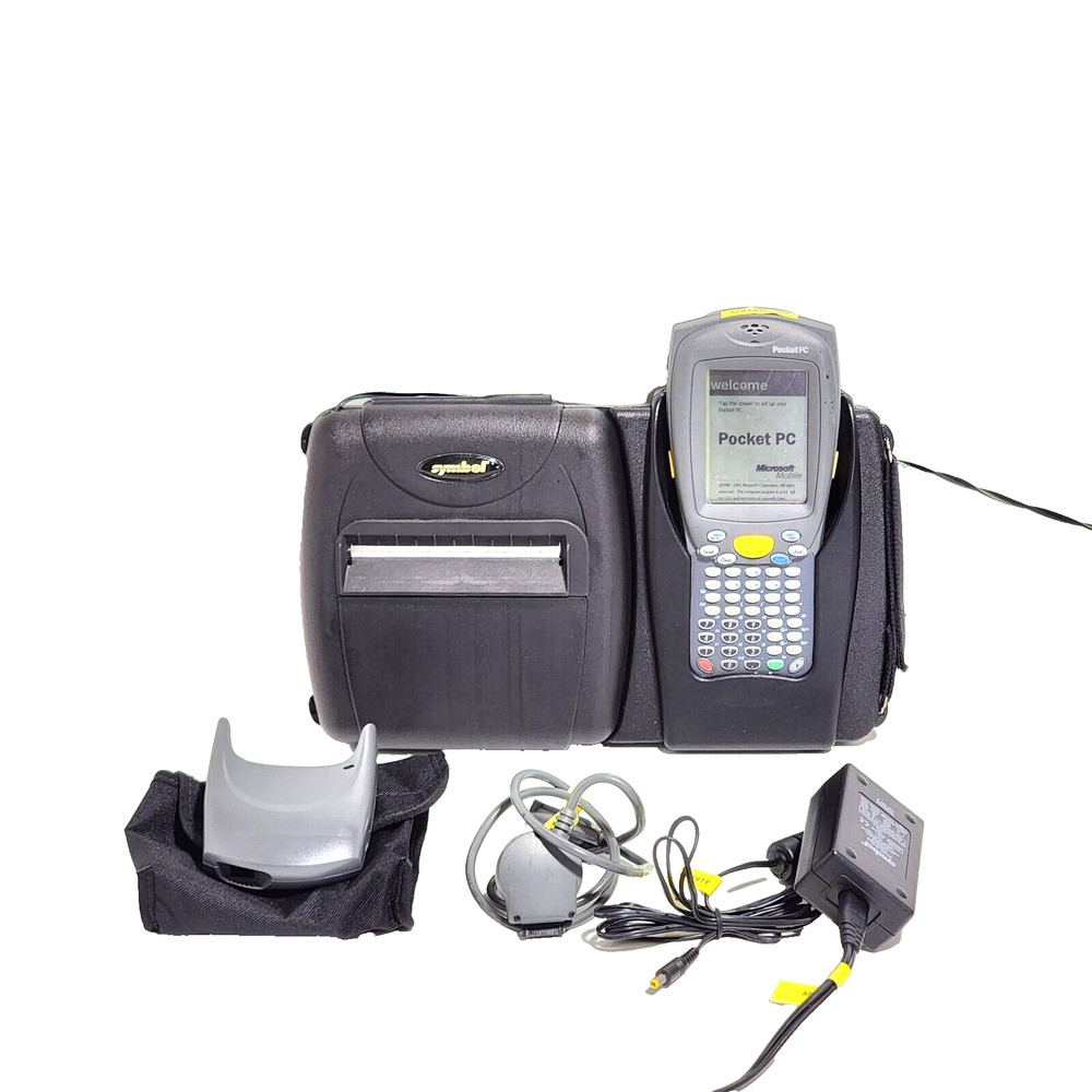 Symbol PDT8100-B2A9400 Pocket PC Barcode Scanner Printer KIT.