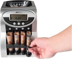 Reliable High-Speed Coin Counter with Large Hopper Ideal for Homes & Businesses