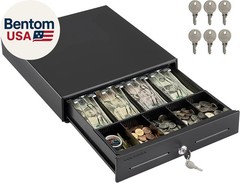 13″ Electronic Cash Register Drawer for Point of Sale (POS) System with 4 Bill 5