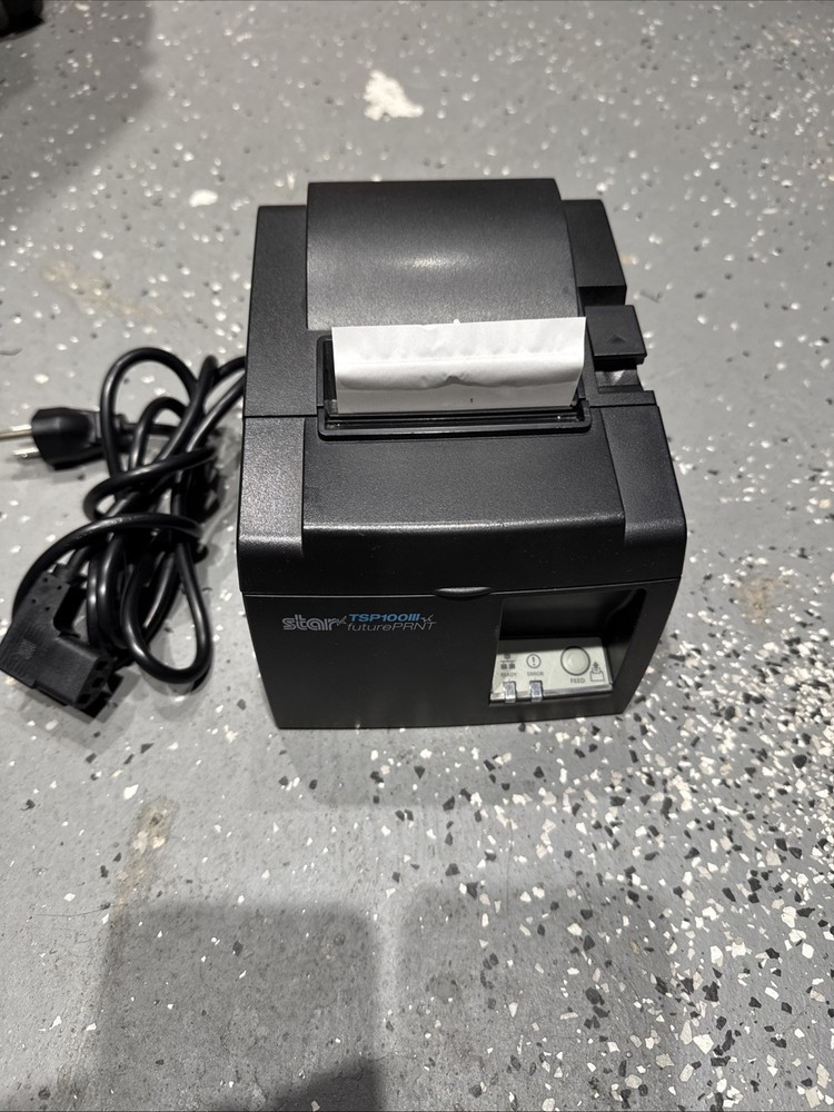Star Micronics TSP143IIILAN Direct thermal POS Receipt Printer Ethernet – Black