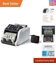 Mixed Denomination , Cash Counter with Value Count, UV/MG/IR/DD/DBL/HLF/CHN C…