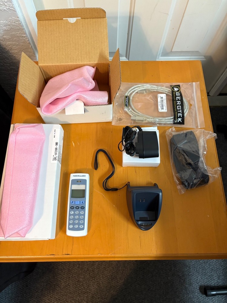NOB Opticon OPL-9728-KIT 1mb Data Collection Portable Barcode Scanner FREE SHIP!