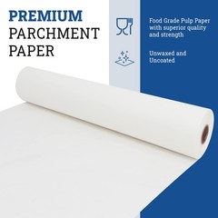 Reli. Parchment Paper Roll (15″ x 250 ft) w/Dispenser Box, White | Parchment Pap