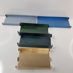 5 Coin Counter MMF Colored Counter Storage Bank Trays Nickel Dimes Halves