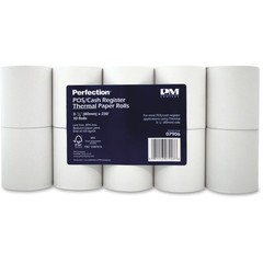 Pm Company 07906 Receipt Paper 3.12″ x 230 Ft 10 Rolls White