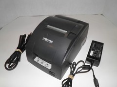MICROS EPSON TM-U220B M188B Kitchen / Bar POS Receipt Printer Serial