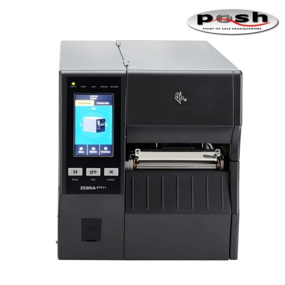 NEW Zebra ZT411 RFID 300dpi Thermal Transfer Label Printer TAA