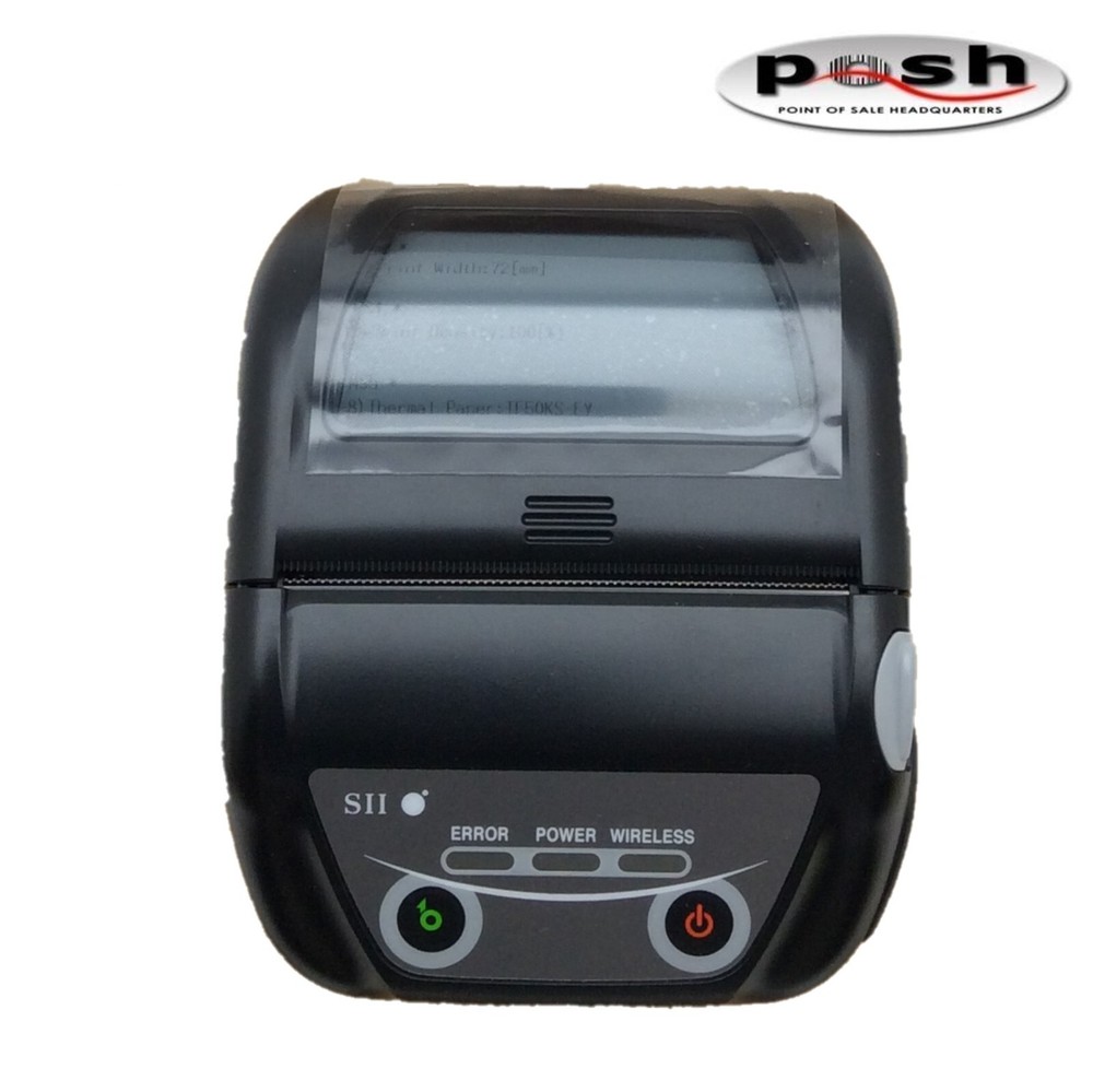 Seiko SII MP-B30L 3″ Portable Bluetooth Wireless Thermal Printer IOS Compatible