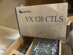NOS Verifone VX520 CTLS, NAA Dial/Eth, 128/64 MB, STD Keypad, PC13.O In Orig Box