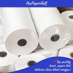 44mm x 150′ 1-Ply Bond (100 Rolls) Sharp ER-A320, Sharp ER-A330, Sharp ER-A440