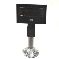 NEW Wincor Nixdorf BA63/USB Black Customer POS Display 01750069776 w/ Stand