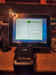 NCR 7761-3100-0060 15″ Touchscreen Terminal Windows POS Credit Card Swiper