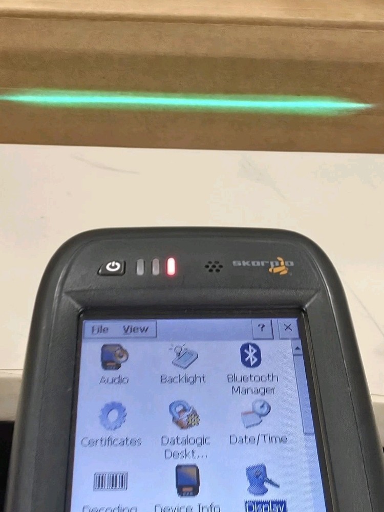 Datalogic Skorpio X4, CE7, 1D Imager With Aim, Alphanumeric, Wifi, BT, Charger
