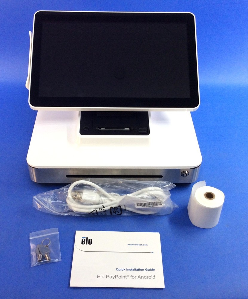 ELO Paypoint All-in-One POS System for Android ESY13P1-2UNB-0-AN-WH 13″ – Refurb
