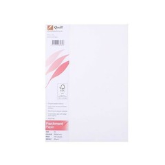Quill Quality Laser Inkjet Printer A4 Natural 90gsm 100 Pack Parchment Paper