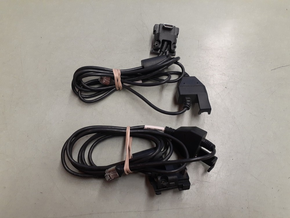 (2) Ethernet Cable Connection for a POS Devices 6.6 ft Black 296114829AD