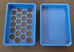 Vtg 1990 “Set of 4 Coin Sorters” by Sun Hill Made in USA w/Original Box