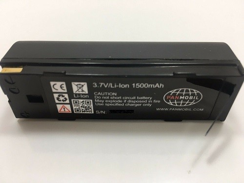 Panmobil ZPMBT2 Li-Ion Battery For Scanndygun – 3.7V 1500mAh