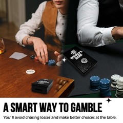 Winners Bank – Pocket Safe Cash Box for Gamblers with Key – Portable Metal Ca…