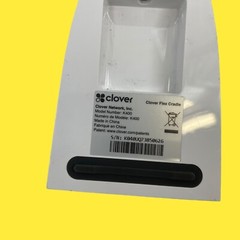Clover C403 Flex Wi-Fi Terminal w/ Cradle K-400 #444 z65b206