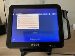 PosBank Anyshop E2 Restaurant POS Touchscreen, PREOWNED /JUA1565