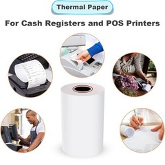 50 Rolls Case 2 1/4″ x 165′ Thermal Paper Cash Register POS Receipt Paper Rolls