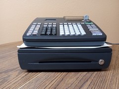 Casio PCR-T500 Electronic Cash Register Thermal Print