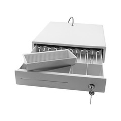 Heavy Duty 4 Grid 3 Gear POS Cash Drawer With Lock RJ11 Interface V1