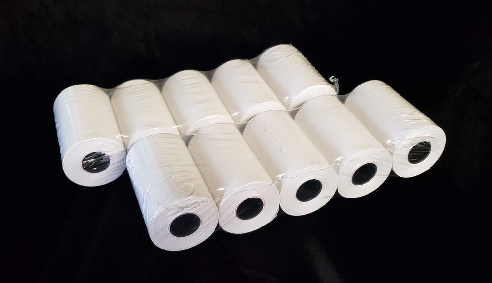 10 Rolls 2 1/4″ x 50′ Thermal Paper Rolls BPA Free Thermal Receipt Paper Rolls