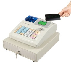 Electronic Cash Register 48 Keys Cash Management System with Thermal Printer New