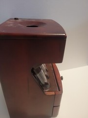 Magnif Deluxe Coin Sorter Wood Classic Cherry Finish