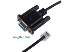 3′ CB 10756:RJ12-DB9F Serial Cable