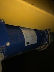 Material Unroll and Reroll Unit with Tapeler Applying System Mfg. Unknown Used