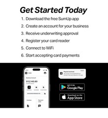 💪Solo Credit Card Payment Card Reader with Charging Station. Full Touch-Screen