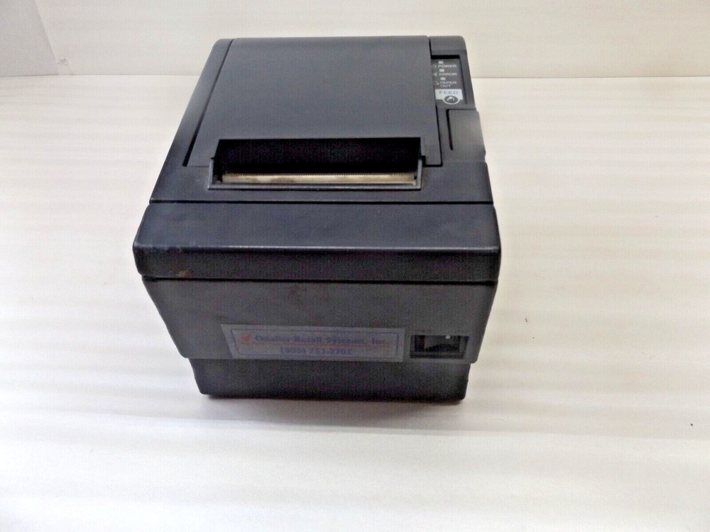 Epson TM88 II P / M129B Receipt Printer BLACK UNABLE TO TEST NO CORDS