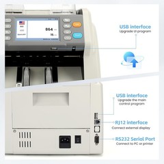 MC50 Bank Grade Money Counter Multi Currency Value Count (refurbished)
