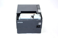 EPSON TM-T88V M244A Pos USB Thermal Printer No Power Supply – Missing Front Lid